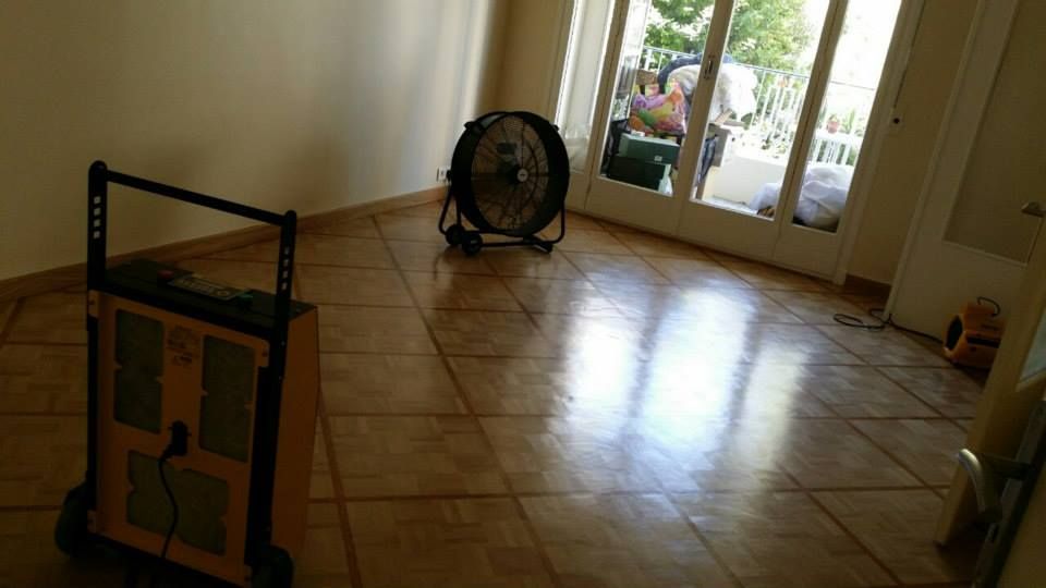 Situation avant : Assainissement par ionisation et destruction d'odeurs