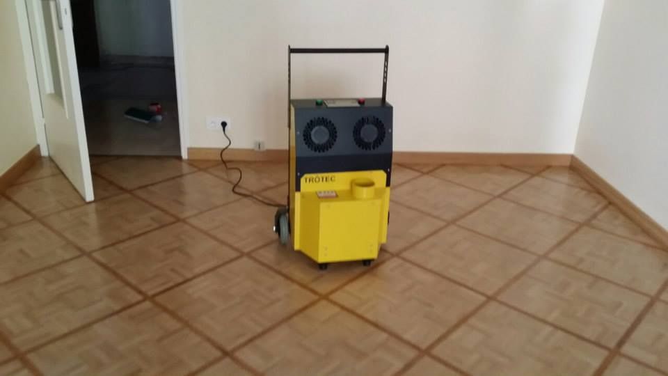 Résultat après : Assainissement par ionisation et destruction d'odeurs