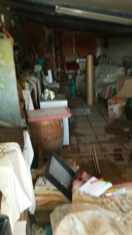 Situation avant : Décontamination et assèchement technique