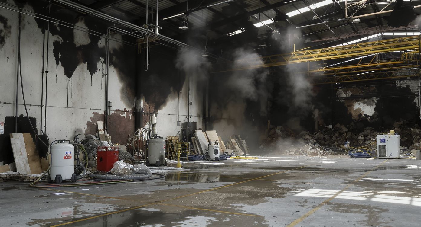 Nettoyage Technique Industriel après Sinistre : Votre Reprise d'Activité Sécurisée