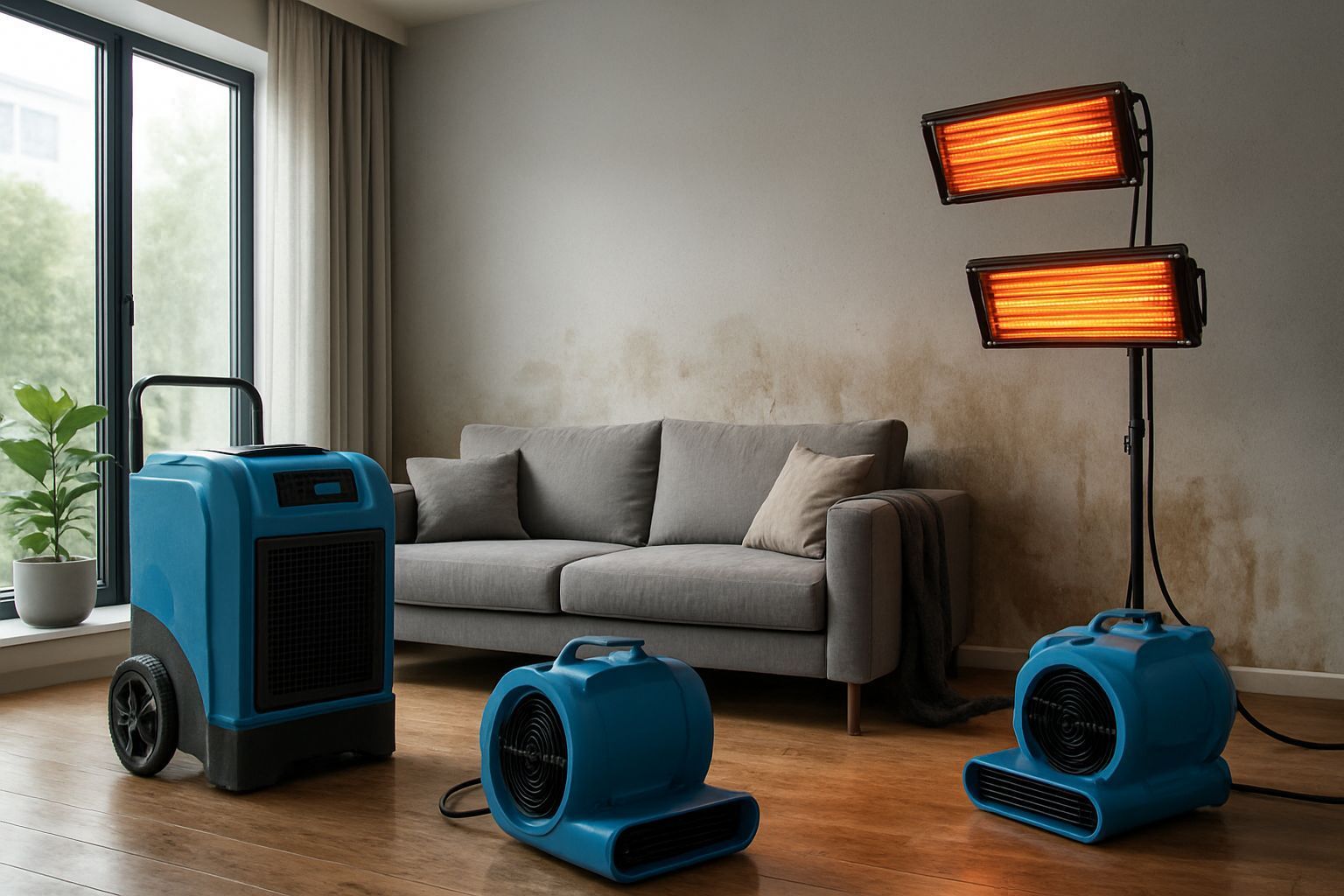 Assèchement après dégât des eaux : La méthode pro qui évite la démolition