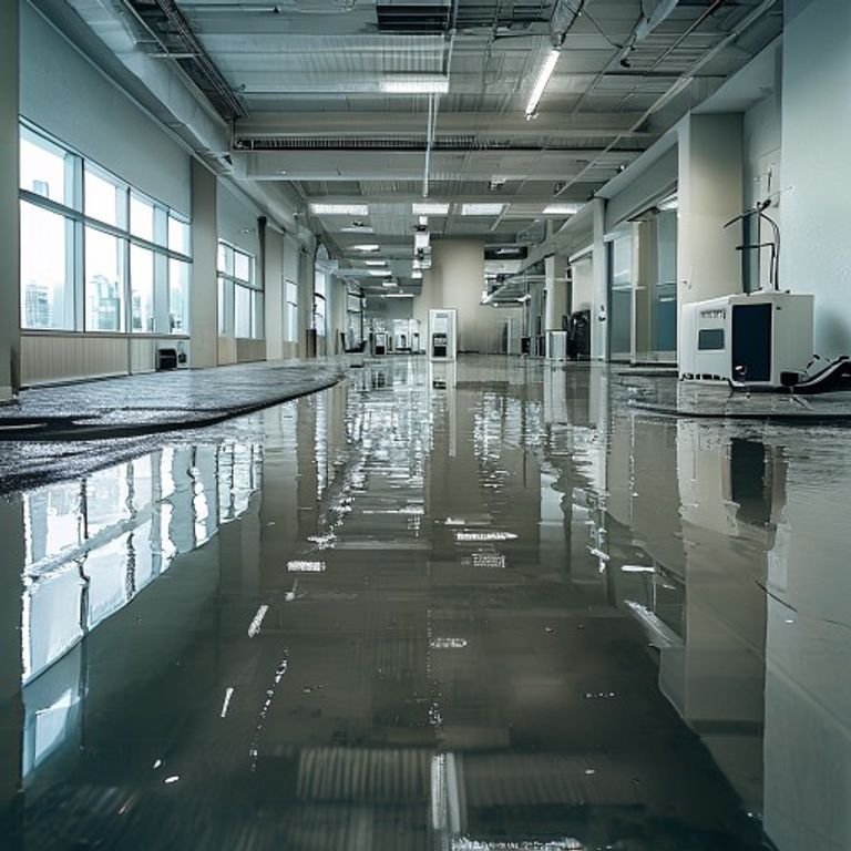 Dégât des Eaux en Entreprise : Le Séchage Technique, Votre Bouclier Contre les Pertes d'Exploitation