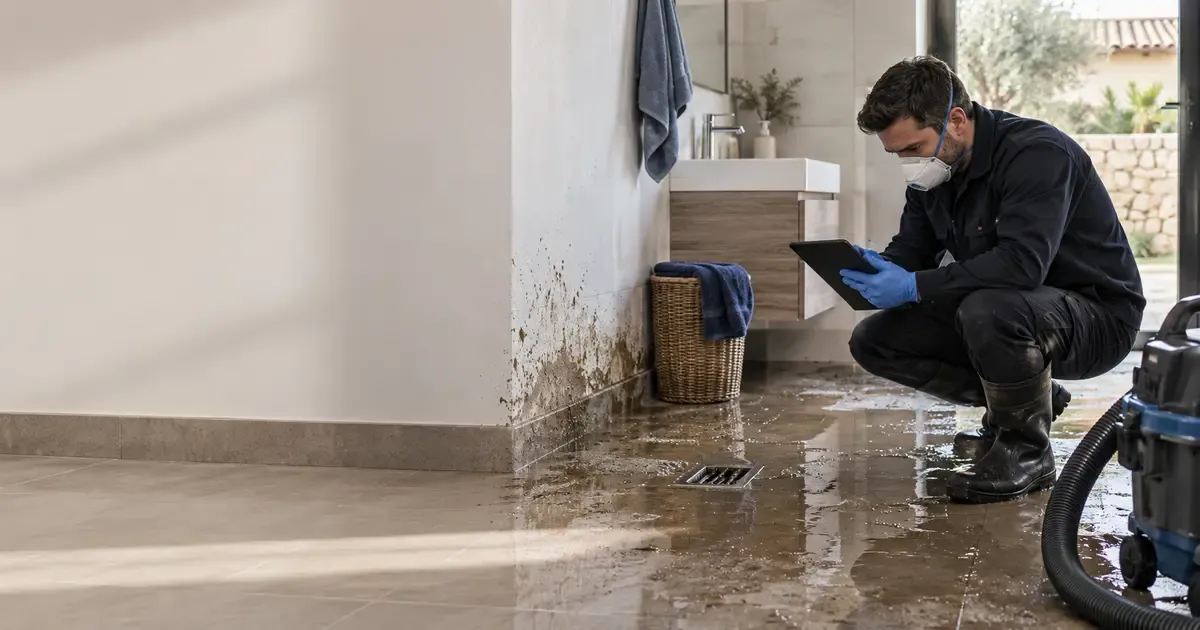 Refoulement d’eaux usées dans un logement : que faire avant de nettoyer ?
