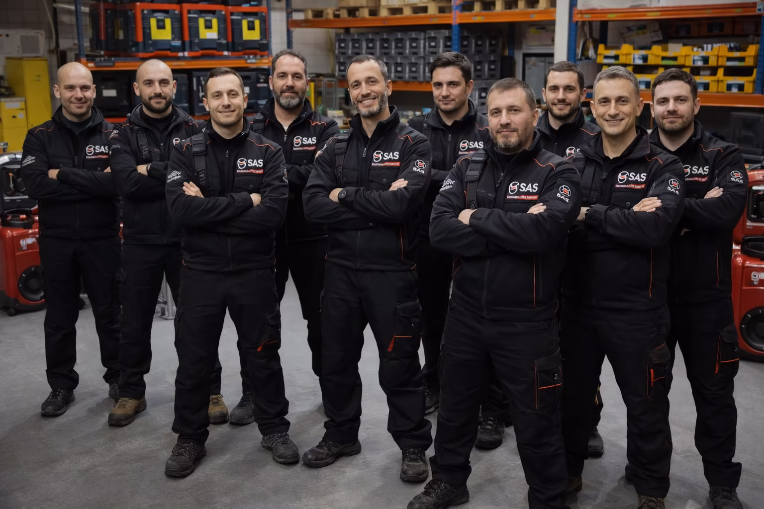 Photo d'équipe - Solutions après sinistre