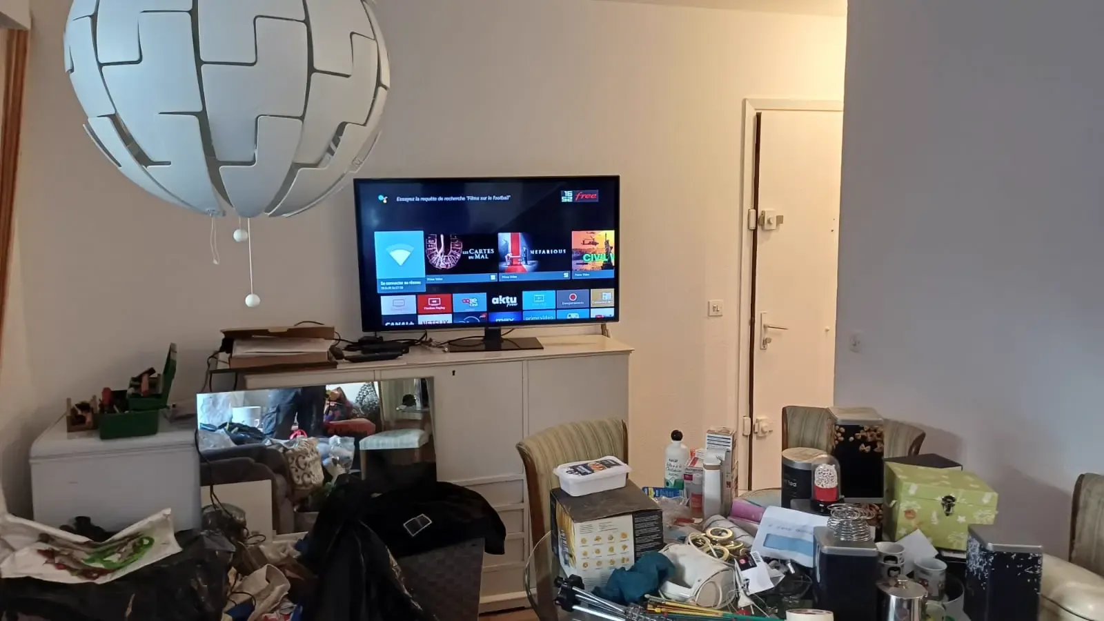 Appartement propre après intervention - Remise en état d'un appartement après incendie à Nice