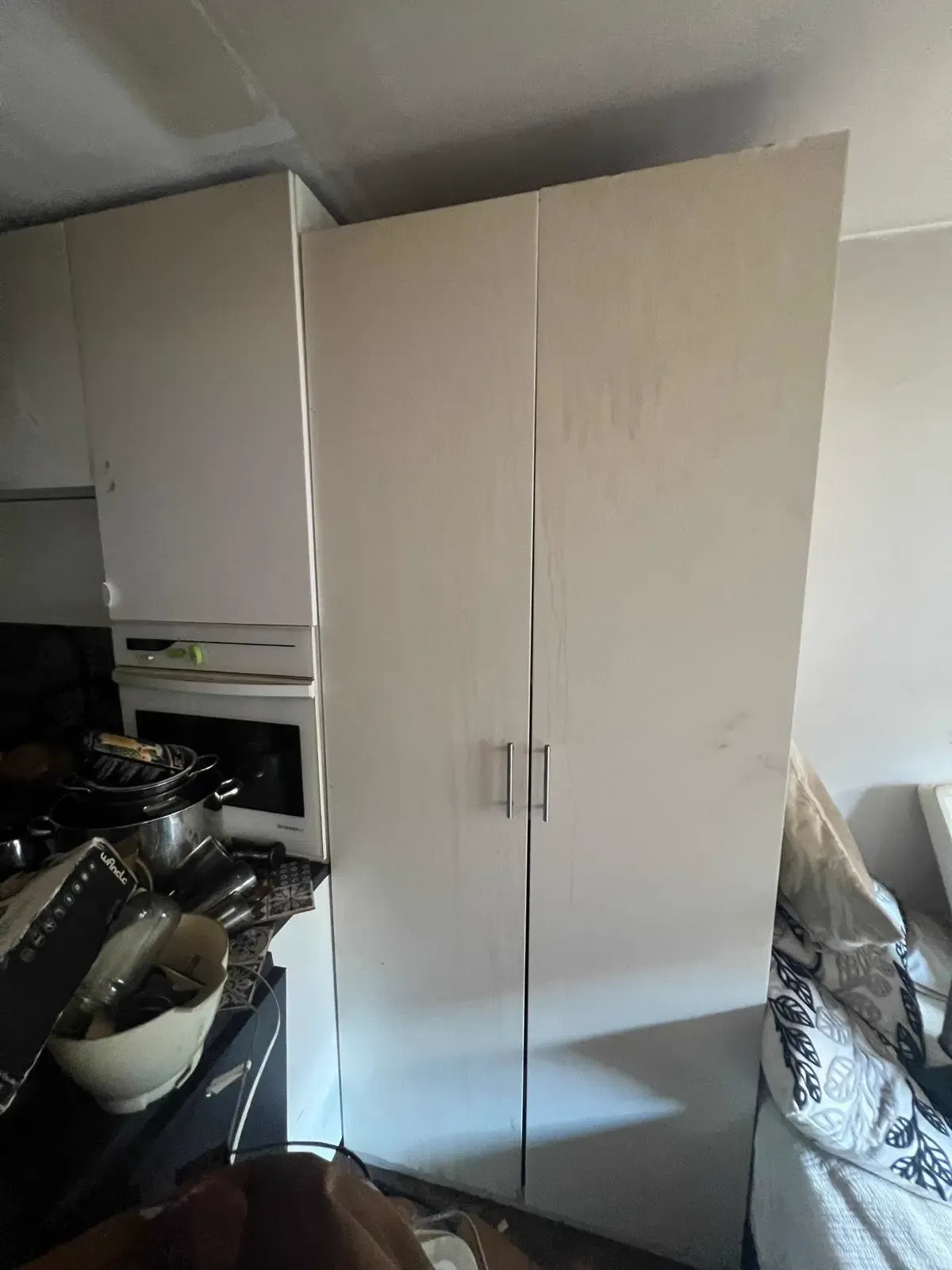 Avant intervention 7 - Remise en état d'un appartement après incendie à Nice