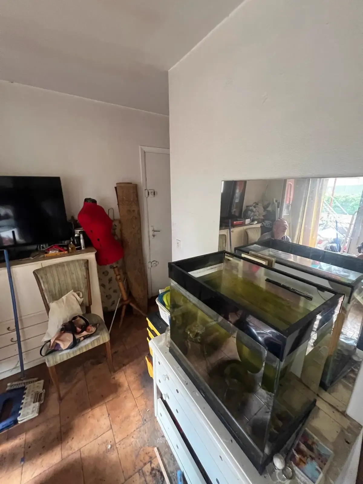 Avant intervention 10 - Remise en état d'un appartement après incendie à Nice