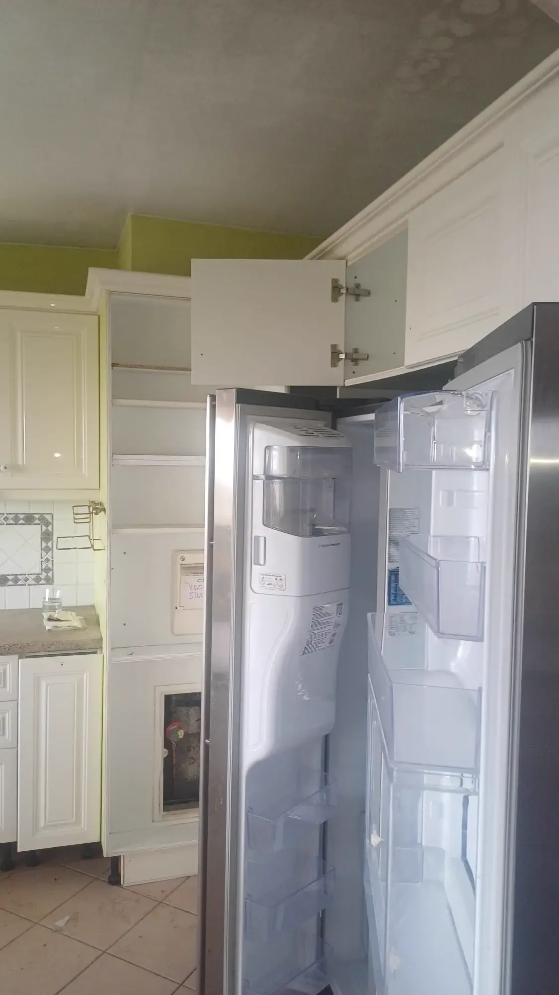 Avant intervention 17 - Rénovation complète d'un appartement après incendie à Nice