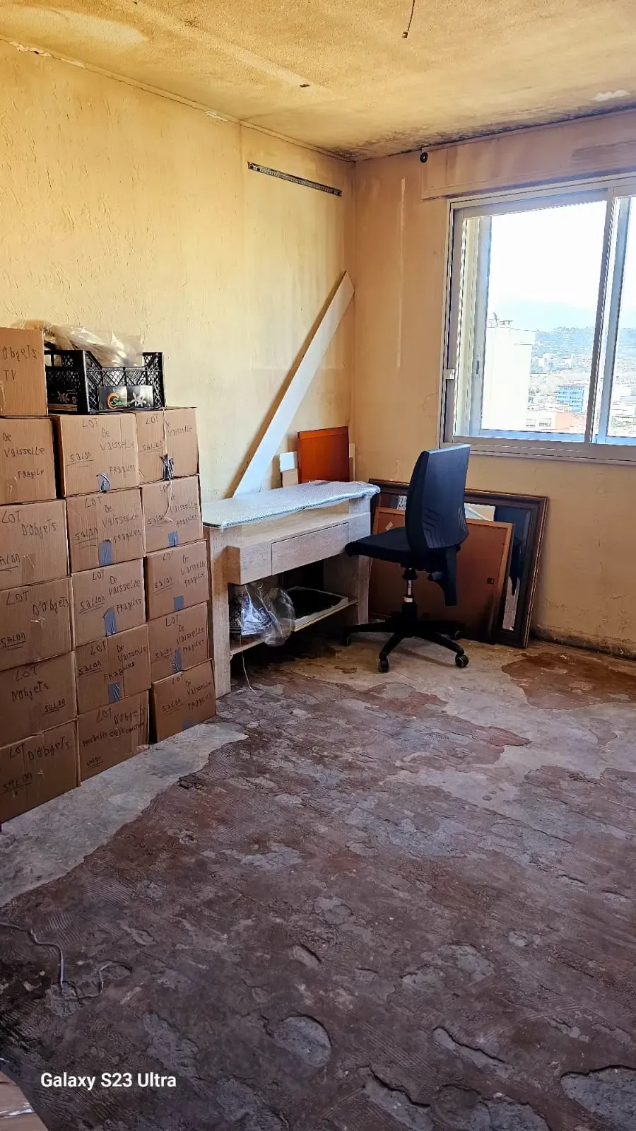 Après décontamination 13 - Rénovation complète d'un appartement après incendie à Nice
