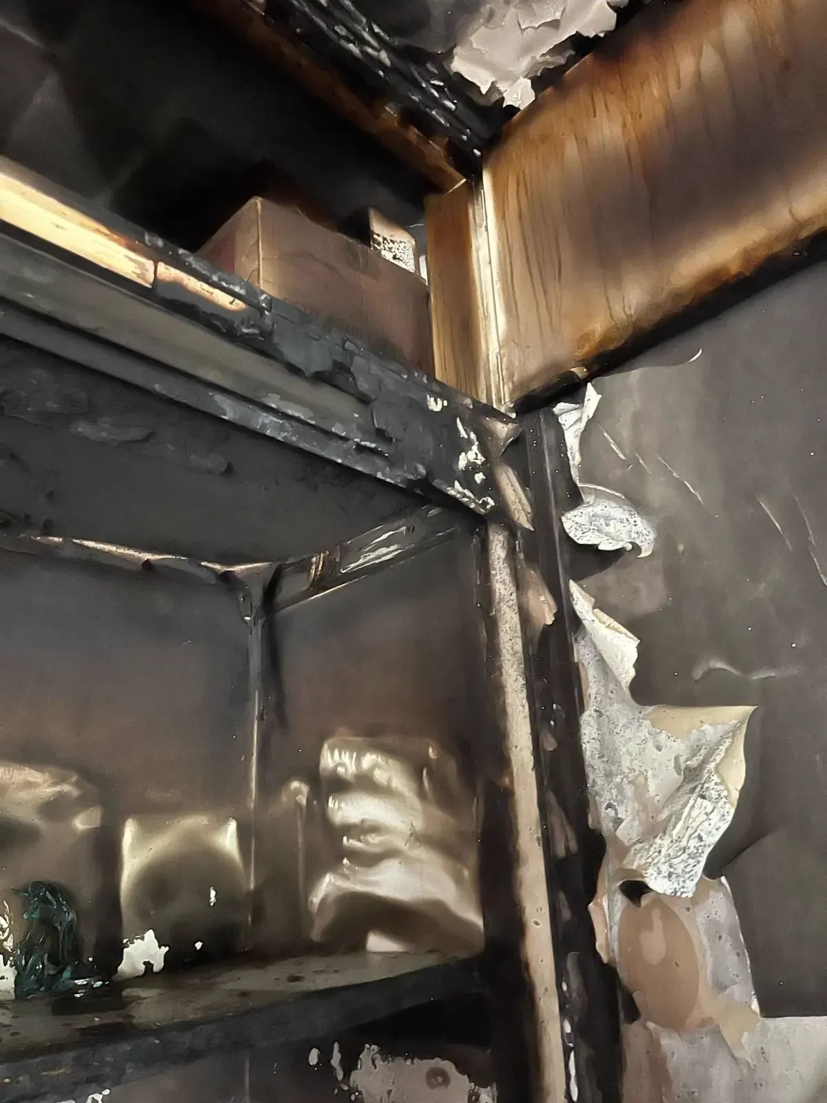 Avant intervention 15 - Rénovation d'une maison après incendie dans le Var