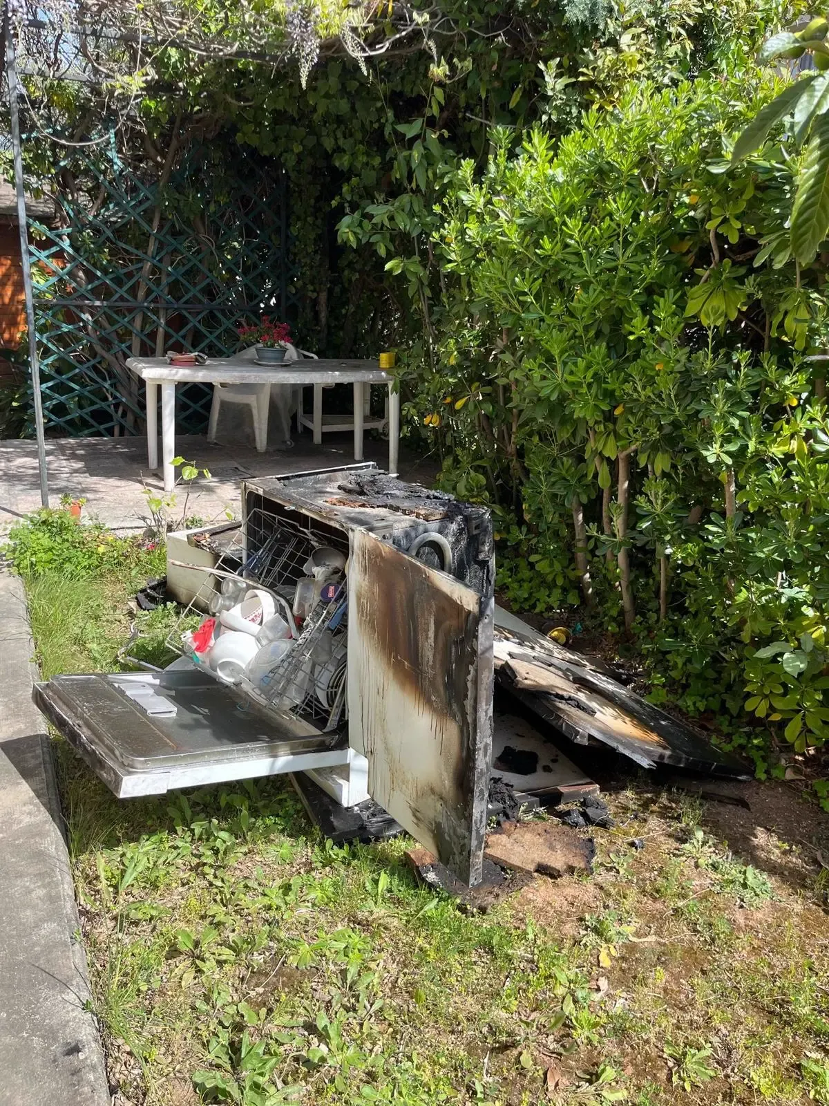 Avant intervention 22 - Rénovation d'une maison après incendie dans le Var