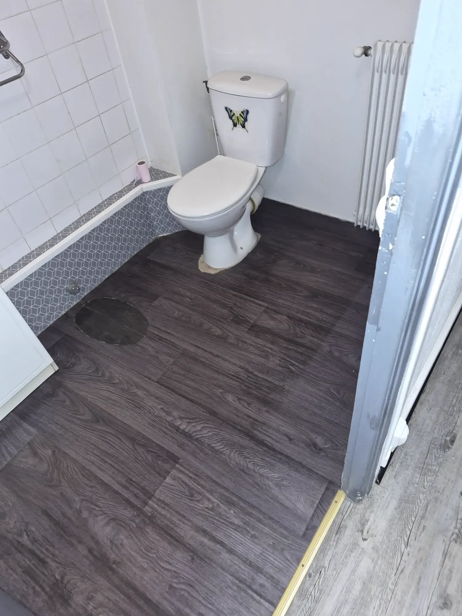 Avant intervention 5 - Rénovation de sols et embellissement intérieur