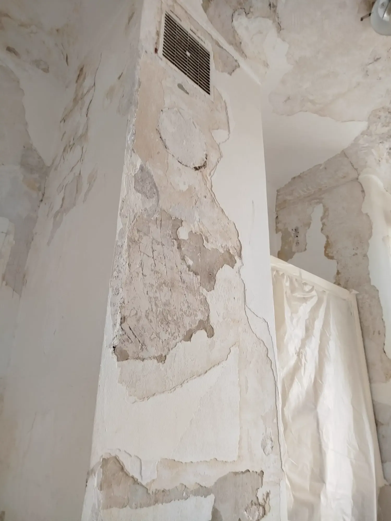 Avant intervention 6 - Rénovation suite à un sinistre